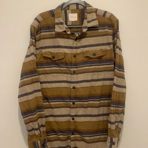American Eagle Flannel Button Down Shirt